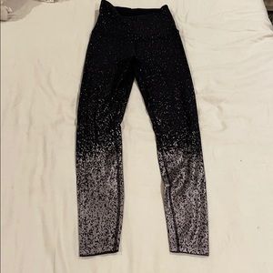 Beyond Yoga Alloy Ombré Glitter Leggings